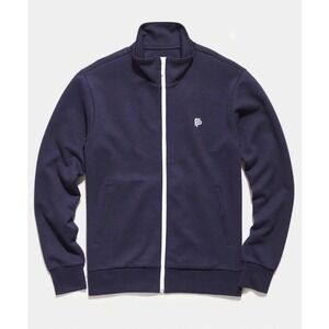 NEW Flint Park Mens Court Tennis Full Zip Jacket Embroidered Logo Size Medium